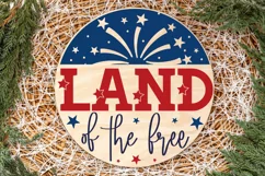 Land of the free SVG Design,Independence Day SVG Product Image 2