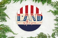 Land Of the Free SVG Design,Independence Day SVG Product Image 3