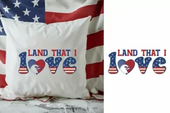 Land That I Love Mama SVG, 4th Of July SVG Design Product Image 4