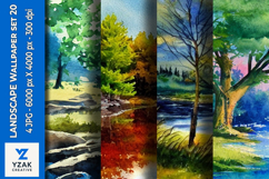 Landscape Wallpaper Set 20 Product Image 1