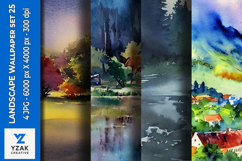 Landscape Wallpaper Set 25 Product Image 1