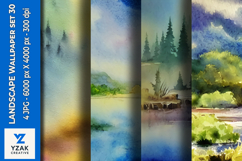 Landscape Wallpaper Set 30 Product Image 1
