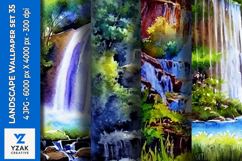 Landscape Wallpaper Set 35 Product Image 1