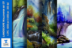 Landscape Wallpaper Set 37 Product Image 1