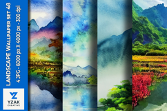 Landscape Wallpaper Set 48 Product Image 1