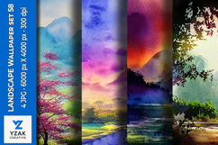 Landscape Wallpaper Set 58 Product Image 1