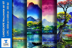 Landscape Wallpaper Set 87 Product Image 1