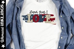 Land That I Love Independence Day Sublimation Clipart Product Image 1