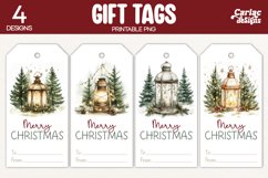 lantern gift tags