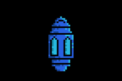 Lantern islamic pixel art clipart design decoration Product Image 2