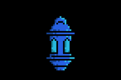 Lantern islamic pixel art clipart design isolated Product Image 2