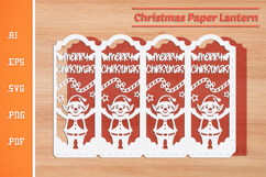 Christmas Lantern - Paper Cut SVG 2 Product Image 2