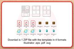 Laser cut Pencil box Brush holder SVG template diy crafts Product Image 5