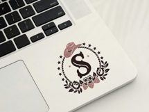 Cowgirl Monogram SVG, Western Alphabet Strawberry Letters Product Image 6