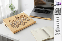 Laptop Stands Laser Cut Bundle | Laptop Holders | Office SVG Product Image 9