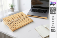 Laptop Stands Laser Cut Bundle | Laptop Holders | Office SVG Product Image 10