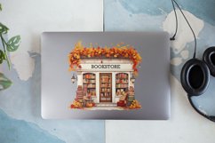 Fall Bookstore Png Download Autumn Sublimation Product Image 7