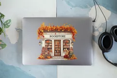 Fall Bookstore Png Download Autumn Sublimation Product Image 7