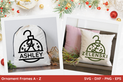 Christmas Ornament Monogram Bundle Product Image 1
