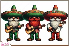Mexican Gnomes png, Cinco de Mayo Gnomes png, Gnome Clipart Product Image 2