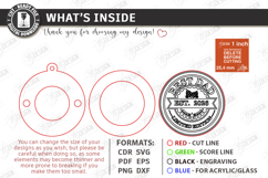 Bottle Opener Keychain Laser Cut Bundle | Father's Day Gift Product Image 2