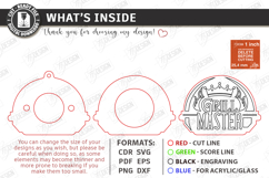 Bottle Opener Keychain Laser Cut | Father's Day Gift Idea Product Image 3