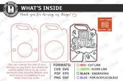 Bottle Opener Keychain Laser Cut | Father's Day Gift Idea Product Image 3