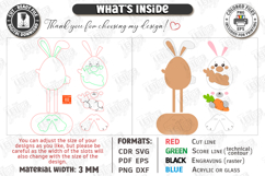 Easter Shelf Sitters Laser Cut Bundle | Easter Decor SVG Product Image 13