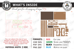 Outdoor Welcome Signs Planter Laser Cut Bundle | Street Lamp Product Image 5