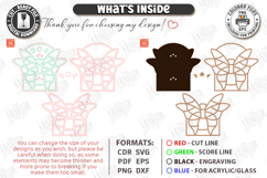 Crystal Display Shelf Laser Cut | Mystical Crystal Holder Product Image 2