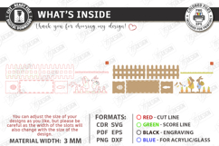 Easter Decor Laser Cut | Spring Floral Box | Easter Basket Product Image 3