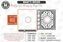 RPG Bardic Inspiration Token Laser Cut | Tabletop Gaming SVG Product Image 3