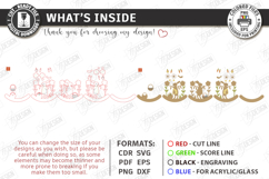 Easter Bunny Rocker Laser Cut | Standing Rabbit Table Decor Product Image 3