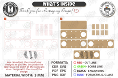 Fast Food Serving Trays Laser Cut Bundle | Serving Board SVG Product Image 3