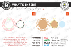 Affirmation Mirror Frame Laser Cut | Motivational Wall Frame Product Image 2