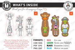 Animals Puzzles Laser Cut Bundle | Mix and Match Games SVG Product Image 8