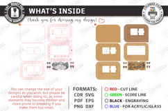 Cribbage Board Game Laser Cut Bundle | Adventure | Gift Idea Product Image 3