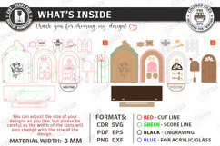 Tooth Fairy Door Laser Cut | Kids Bedroom Decor | Fantasy Product Image 3