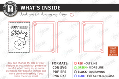 Needle Holder Laser Cut | Sewing Organizer | Laser Engraved Product Image 3