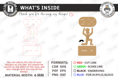 Kitchen Knife Stands Laser Cut Bundle | Knife Holder Stands Product Image 8