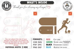 Sport Phone Stand Laser Cut | Gym and Dance | Phone Holder Product Image 3