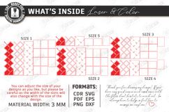 Tree Bookshelf Laser Cut | Vertical Wooden Bookcase SVG |CNC Product Image 2