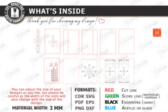 Backgammon Board Laser Cut | Board Game SVG | Glowforge File Product Image 3