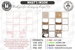 3D Layered Light Box Art Laser Cut | Shadow Box | Wall Art Product Image 3