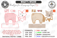 Yarn Wrapped Animals Laser Cut | Yarn Craft | Sensory Toys Product Image 3