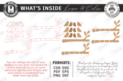 Family Key Holder Laser Cut | Decorative Wall Key Organizer Product Image 3