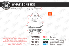 Graduation Bracelet Holder Laser Cut | Kids Laser | Cute SVG Product Image 3