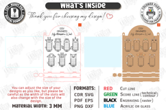 Weekly Wall Planner Laser Cut | Nursery Decor | Kids Laser Product Image 3