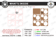 Wraps and Fries Tray Laser Cut | Food Tray | Serving Board Product Image 3