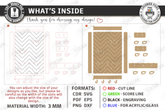 Electricity Meter Box Cover Laser Cut | Wall Decor | Pattern Product Image 8